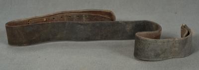 WWII German Army Leather Equipment Belt