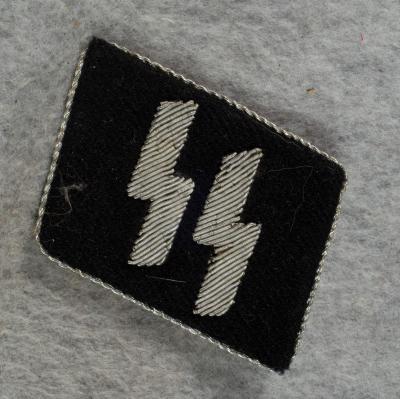 German SS Officer Collar Tab Reproduction