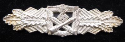 WWII German Close Combat Clasp Badge