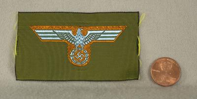 WWII Patch WH DAK Cap Eagle Reproduction