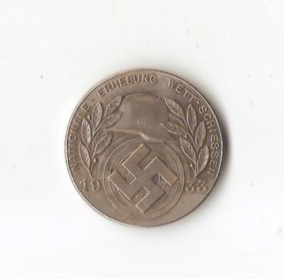 Nationale Erhebung Wett Schiessen Coin Repro