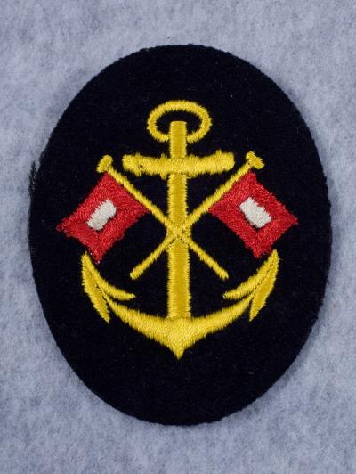 WWII Kriegsmarine Signals Sleeve Rate