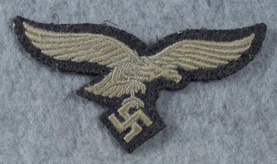 WWII Patch German Luftwaffe Breast Eagle