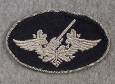 Luftwaffe Flak Artillery Personnel Badge