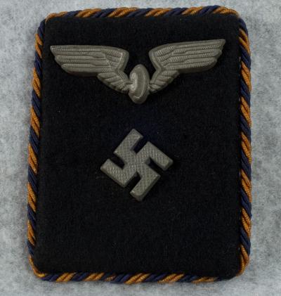 German Railway Reichsbahn Official's Collar Tab