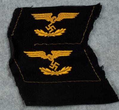 German Reichsbahn Railway Worker Collar Tabs 