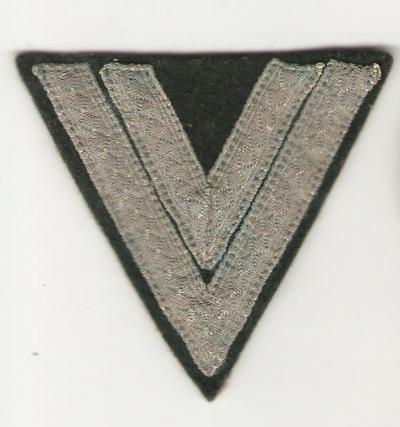 WWII German Obergefreiter Rank Insignia