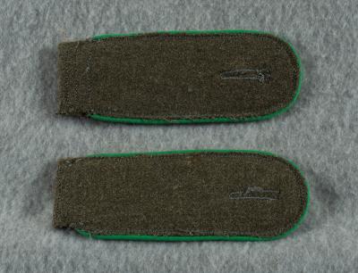 WWII German Jager Mountain Troops Shoulder Boards 