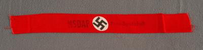 NSDAP Identification Cufftitle Partei Bereitschaft