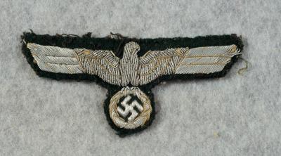 German Army Officer Bullion Breast Eagle