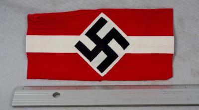 WWII HJ Hitler Youth Armband w/ RZM Tag