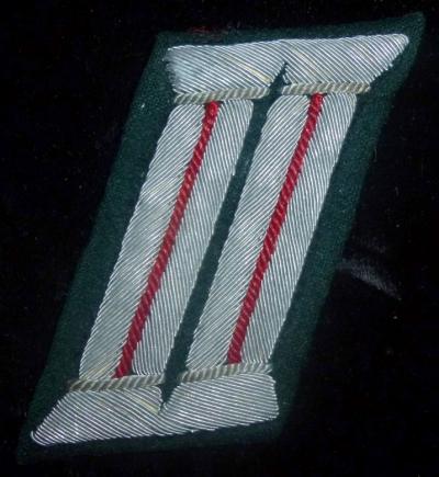 German Officer Artillery Collar Tab