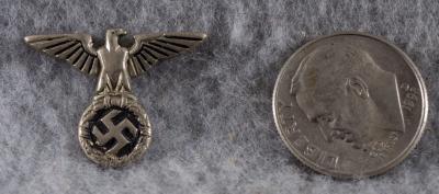 WWII German Party Eagle Tie Pin