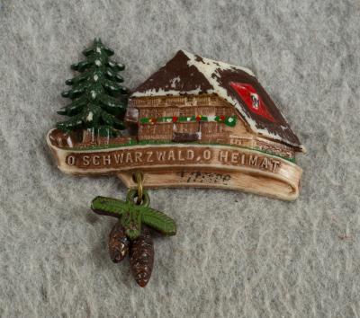 German Tinnie Schwarzwald O Heimat Pin