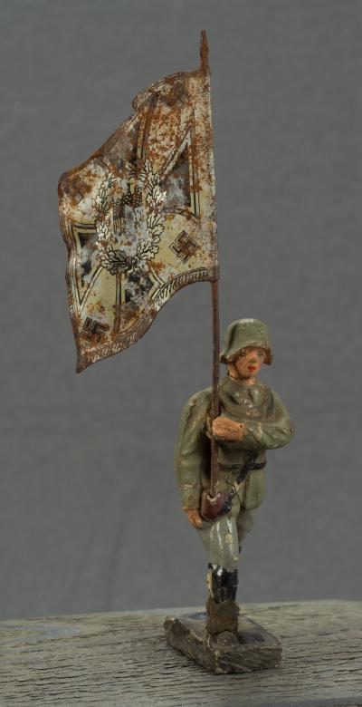 WWII German Flag Bearer Soldier Leyla