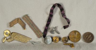 WWII German Insignia Tinnies Relics