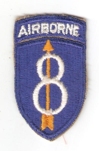 US Army 8th Infantry Division Airborne