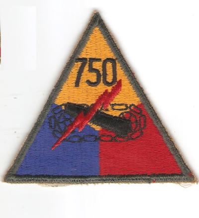 Patch 750th Armored Regiment