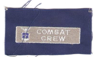 Air Force Combat Crew Badge 1950's