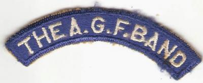 Patch AGF Band Rocker