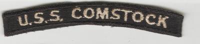 Navy USS Comstock Rocker Patch