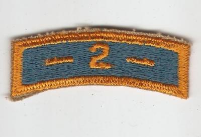 US Army 2nd Missile Command Patch Tab