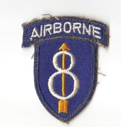 US Army 8th Infantry Division Airborne