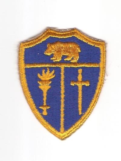 California Cadet Corps Patch