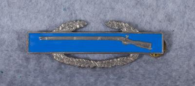 CIB Combat Infantry Badge Hollow Back