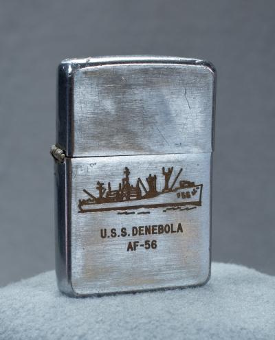 USS Denebola AF-45 Zippo Lighter 1957