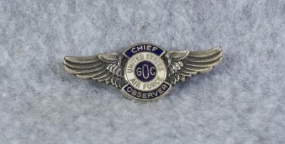 GOC Air Force Chief Observer Pin Insignia Wing