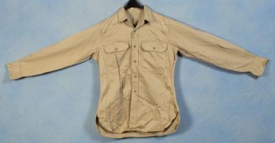 US Army Khaki Shirt 1950's 15x34