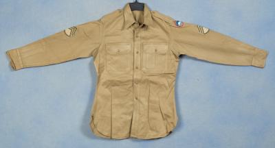 US Army Enlisted Field Shirt Korean War Era