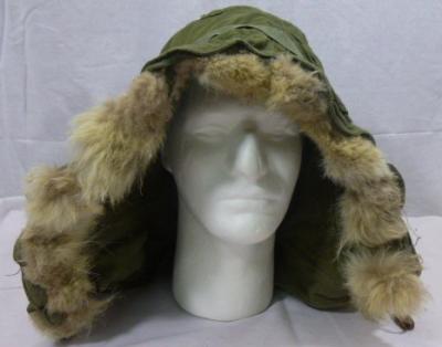 Korean War Vietnam Era Fur Parka Hood