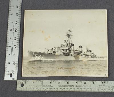 USN Navy USS Ammen DD-527 Destroyer Photograph