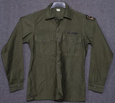 US Army Sateen Uniform Shirt 15.5x35