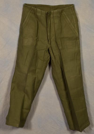 Vietnam Era Sateen Trousers 34x29