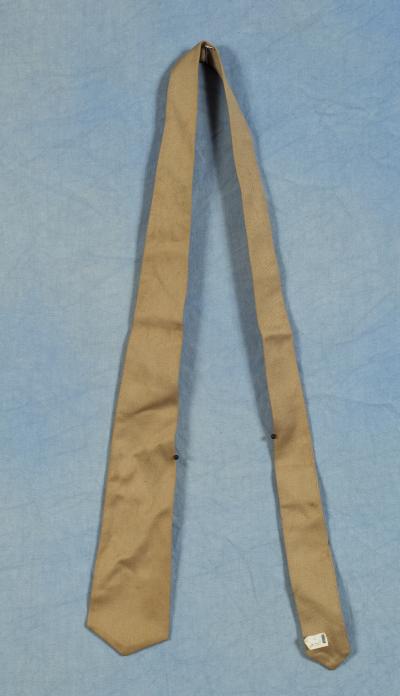 Khaki Uniform Necktie Vietnam Era