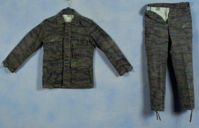 Tiger Stripe Field Shirt and Pants Post War