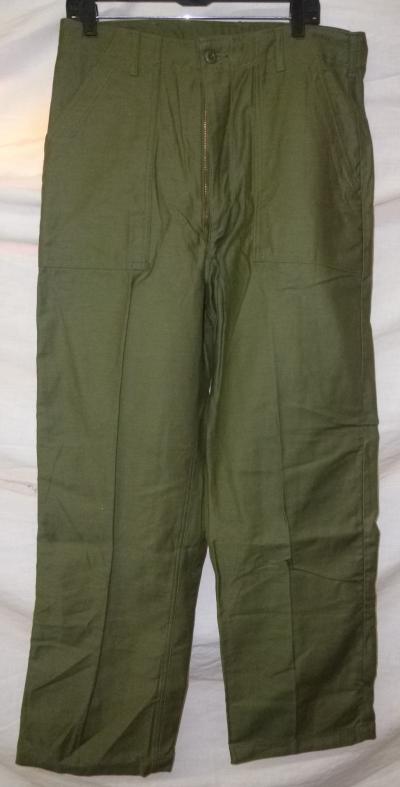 Vietnam Era Sateen Trousers 36