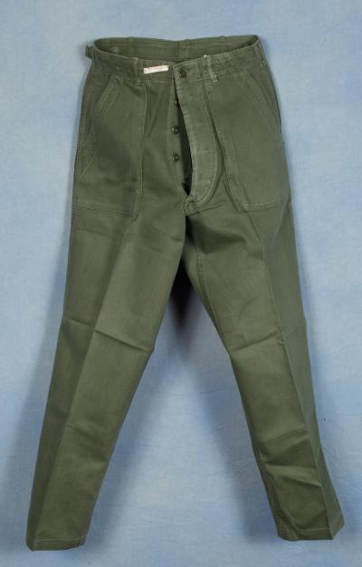 Vietnam Era Sateen Trousers Medium 1961