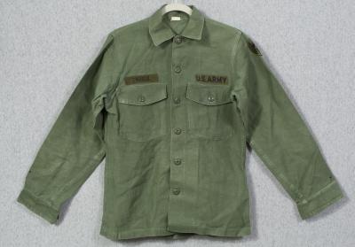 Vietnam era US Army Sateen Uniform Shirt 14.5x33