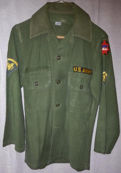 US Army 7th Corps Sateen Uniform Shirt