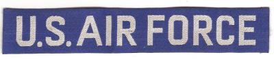 USAF Air Force Uniform Tape Patch