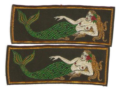 USN Liberty Cuff Patches Mermaids