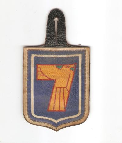 Vietnam War 7th ARVN Division Pocket Hanger Patch