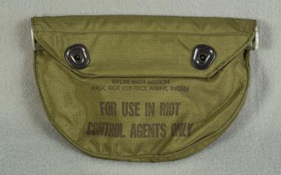 Vietnam Gas Mask Riot Control XM28E4 Carrier Bag