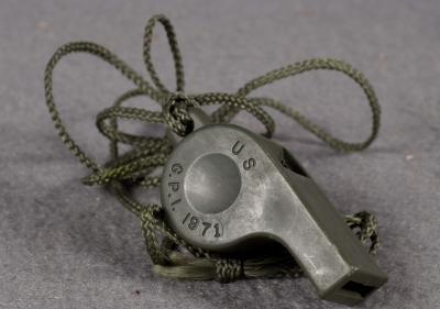 US Army Vietnam Era Whistle 1971