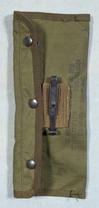 Vietnam Era M16 Rifle Cleaning Kit Pouch 1970