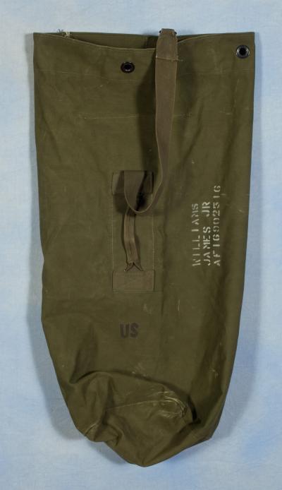 Vietnam era US Army Canvas Duffle Bag 